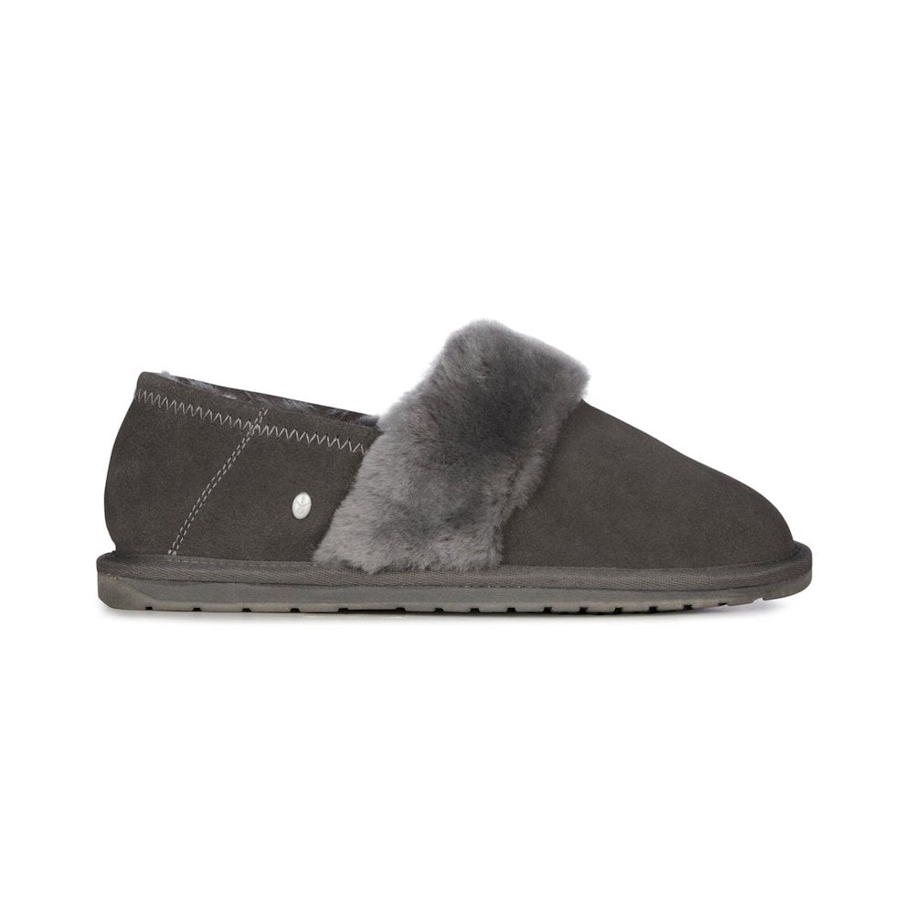 EMU Australia Daydream Full Slipper - Charcoal - image 002 |ww_colour=charcoal|ww_order=002|