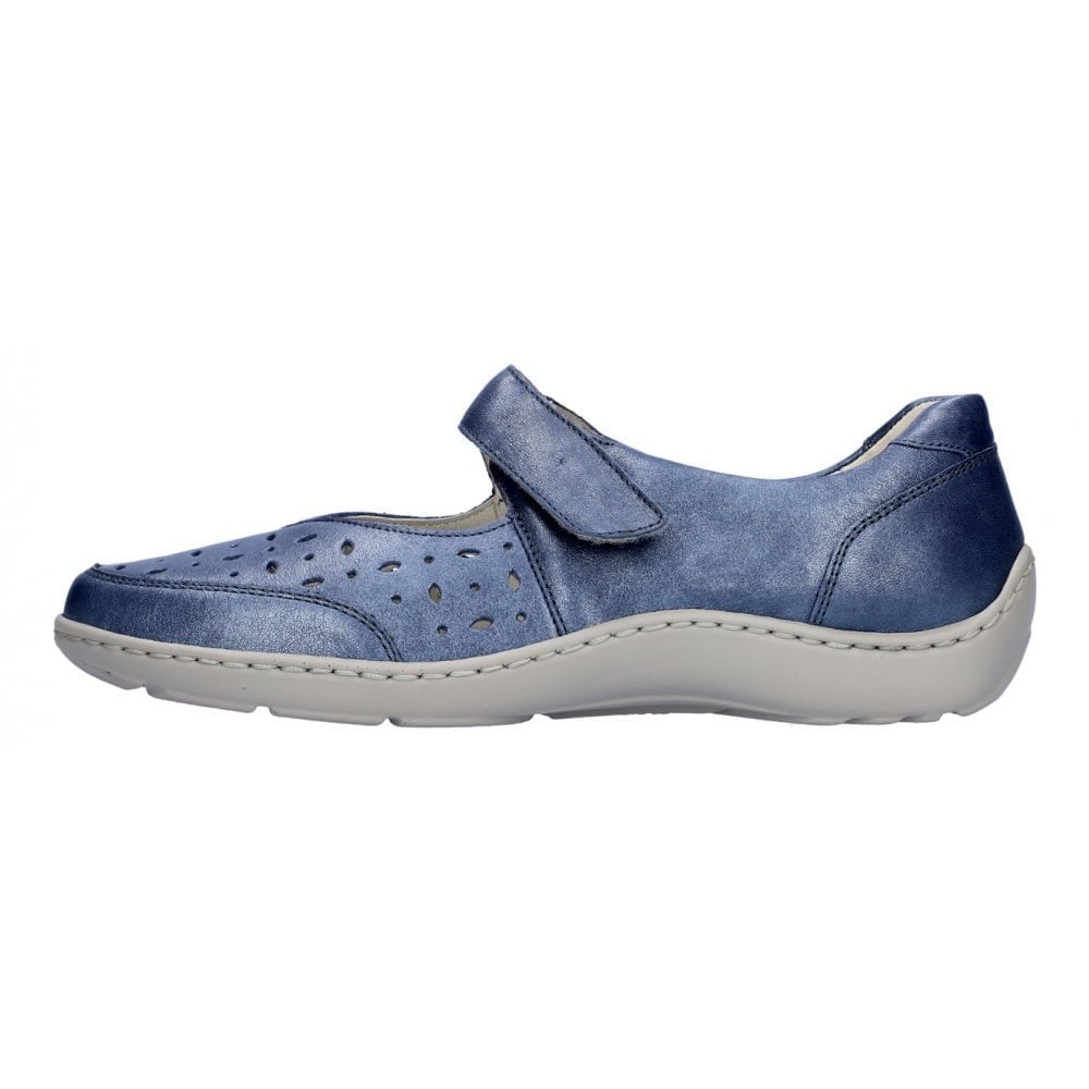 Waldlaufer 496325 Hook & Loop Fastening Shoe - Jeans - image 005 |ww_colour=jeans|ww_order=005|