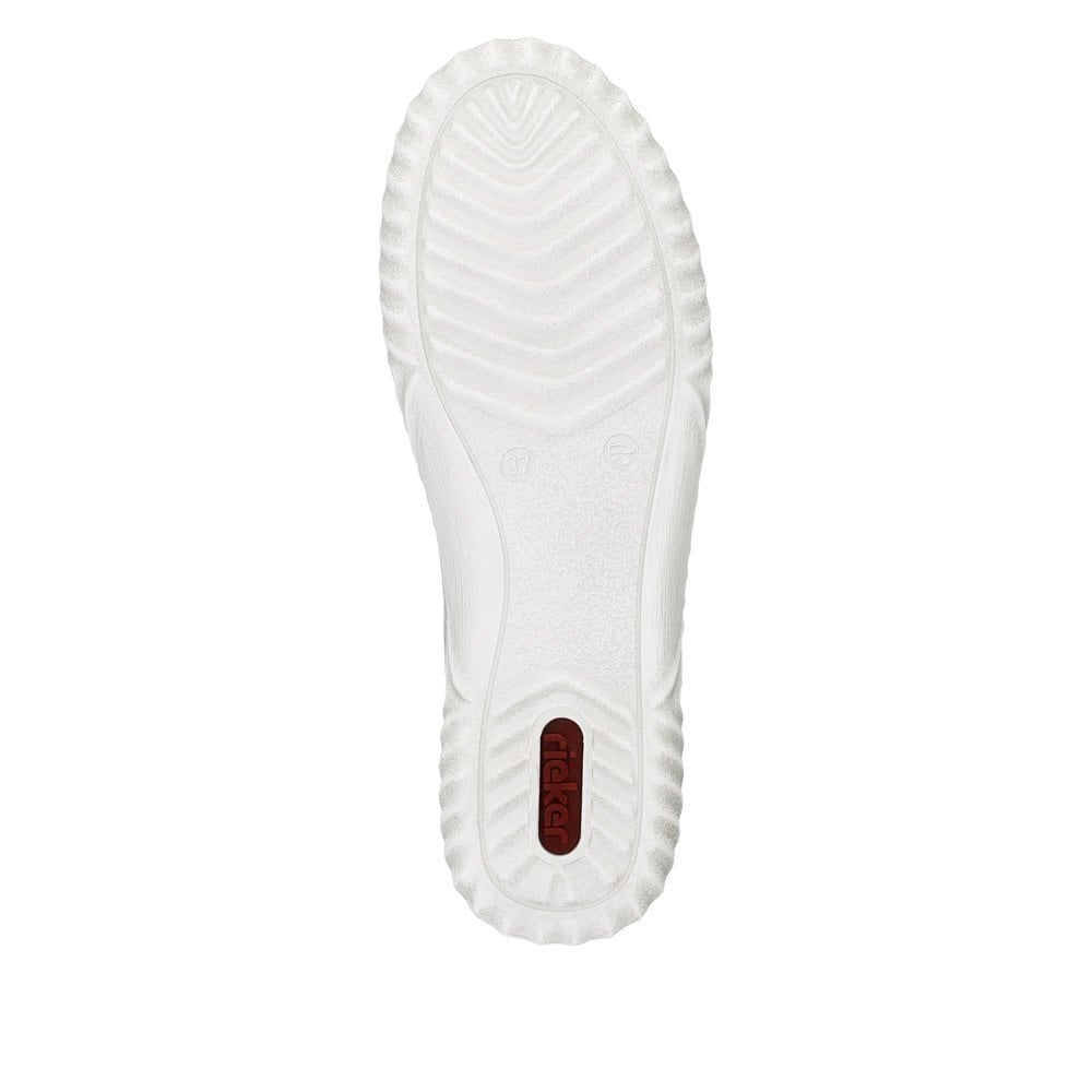 Rieker N0900 Lightweight Casual Lace Up/Zip Shoe - Silver - image 007 |ww_colour=silver|ww_order=007|