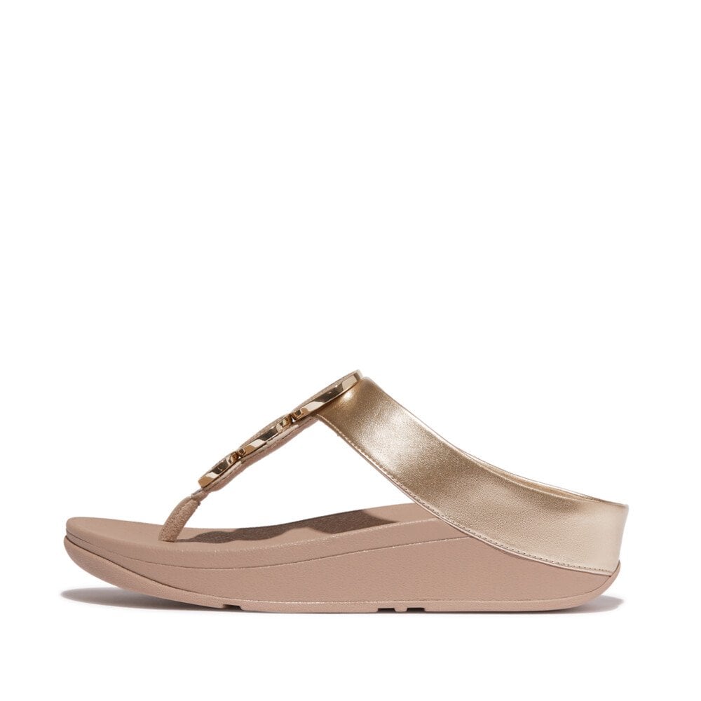 Fitflop Halo Bead Circle Toe Post Sandal - Gold - image 002 |ww_colour=gold|ww_order=002|