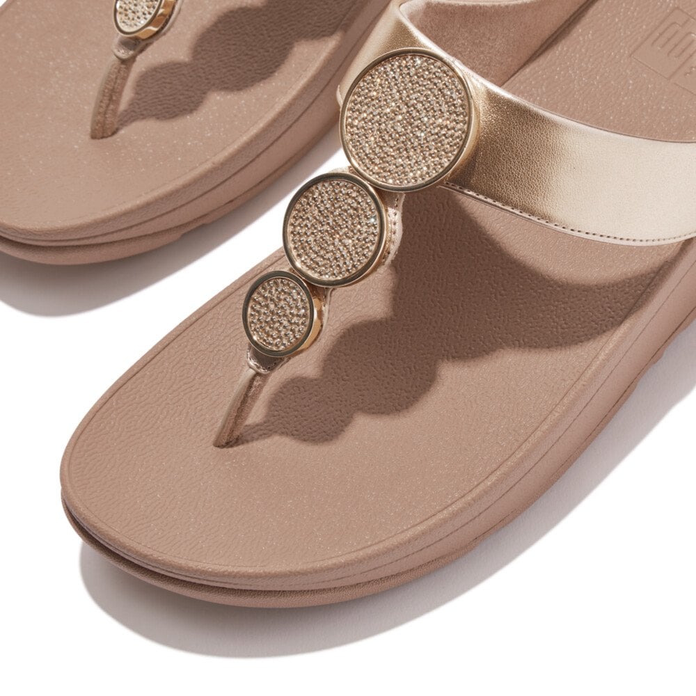 Fitflop Halo Bead Circle Toe Post Sandal - Gold - image 004 |ww_colour=gold|ww_order=004|