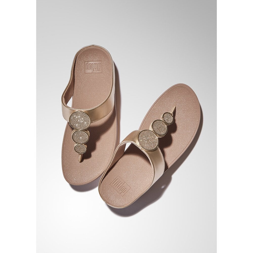 Fitflop Halo Bead Circle Toe Post Sandal - Gold - image 009 |ww_colour=gold|ww_order=009|