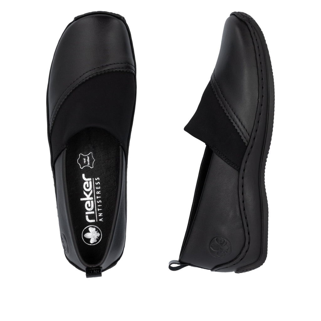 Rieker L1790 Slip-on Shoe - Black - image 004 |ww_colour=black|ww_order=004|