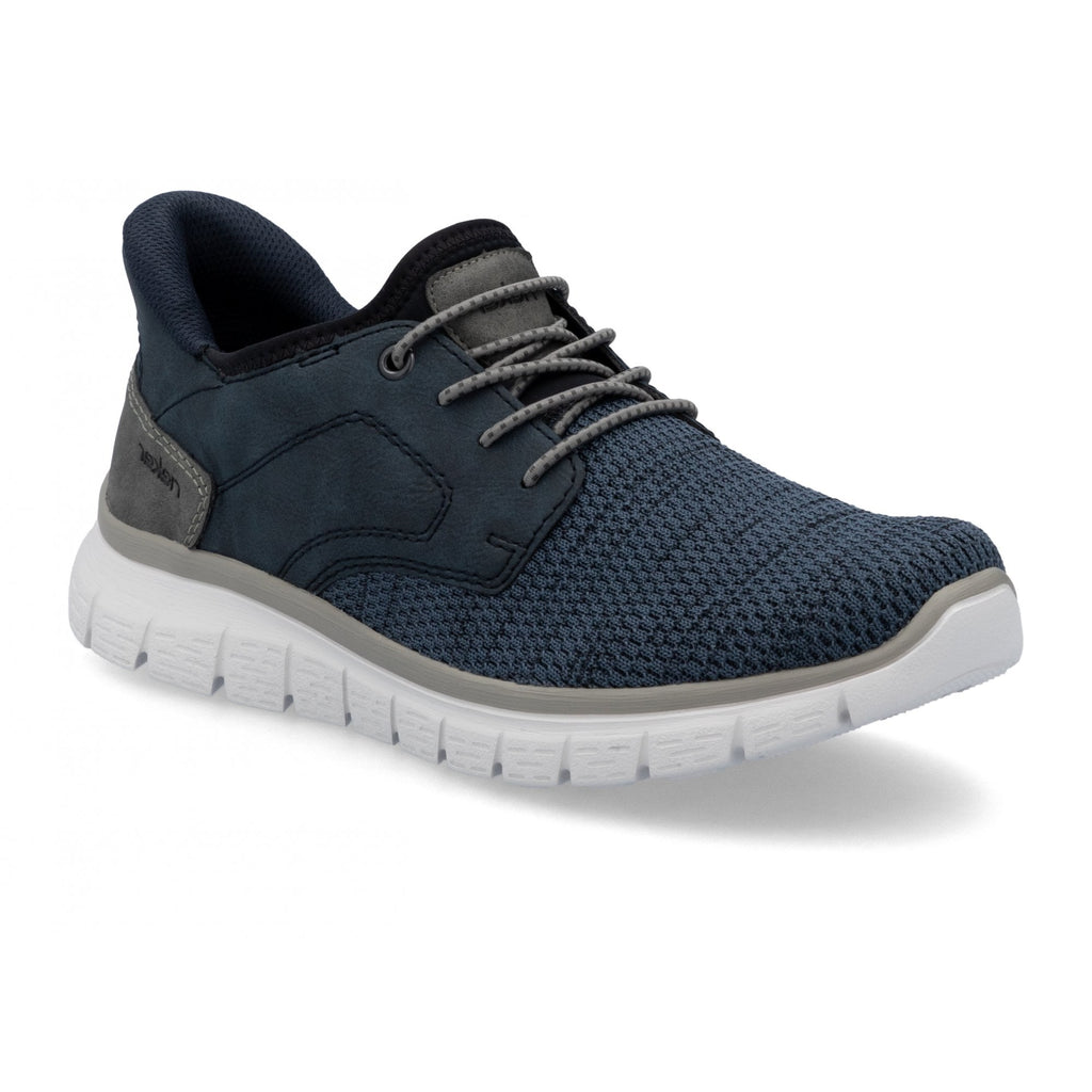 Rieker B6658 Slip On Trainers - Blue - image 001 |ww_colour=blue|ww_order=001|
