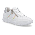 Rieker N1313 Lace Up Casual Shoe - White - image 001 |ww_colour=white|ww_order=001|