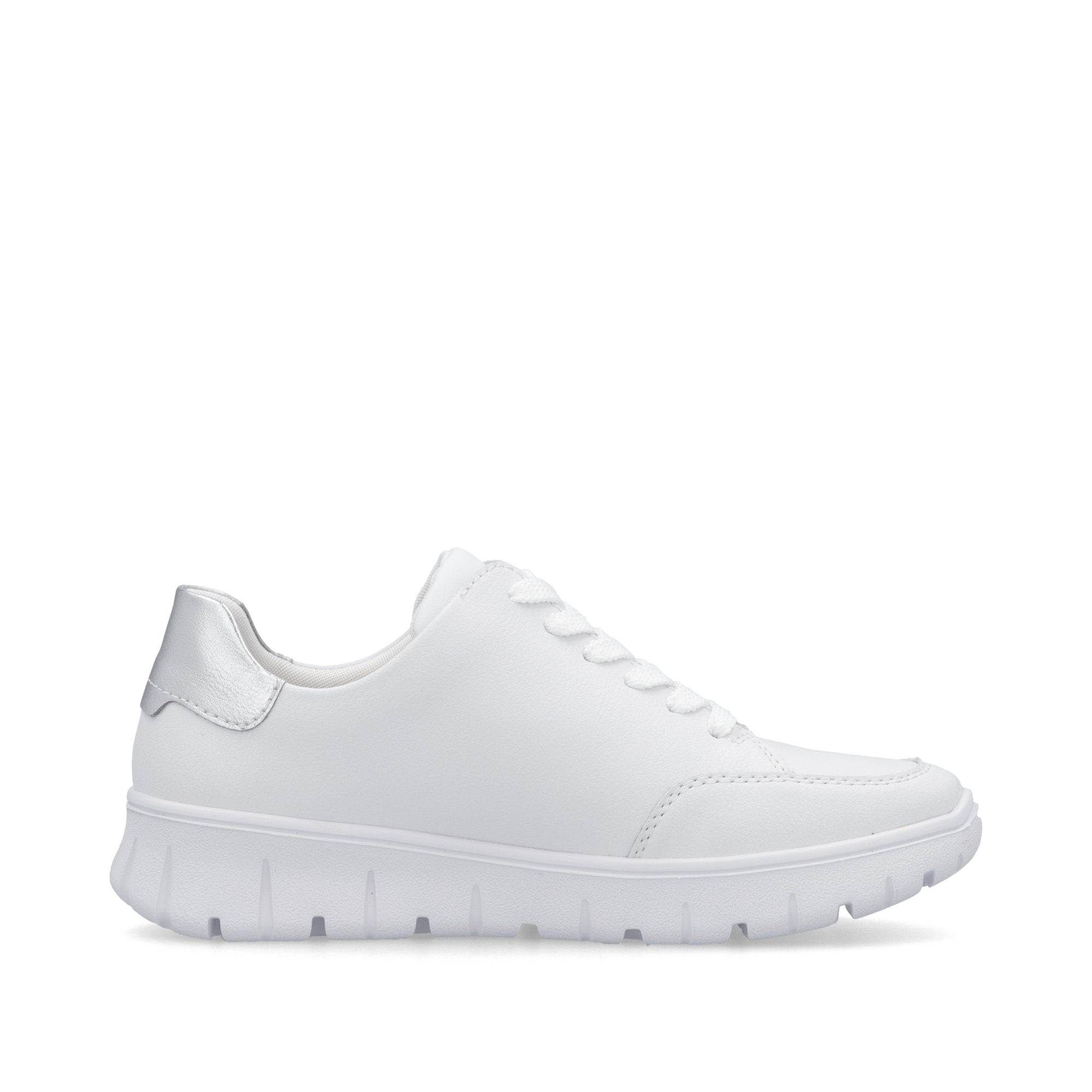 Rieker N1313 Lace Up Casual Shoe - White - image 005 |ww_colour=white|ww_order=005|