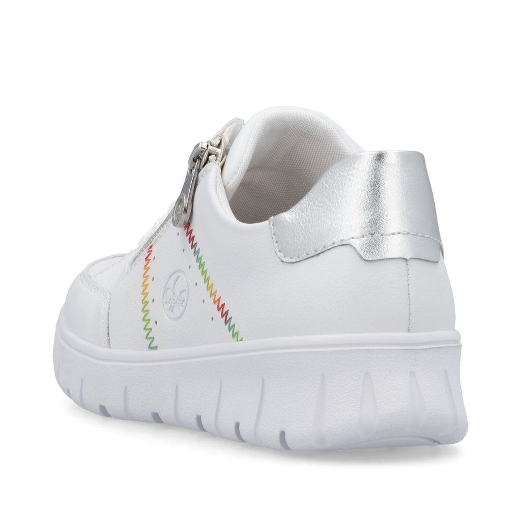 Rieker N1313 Lace Up Casual Shoe - White - image 006 |ww_colour=white|ww_order=006|