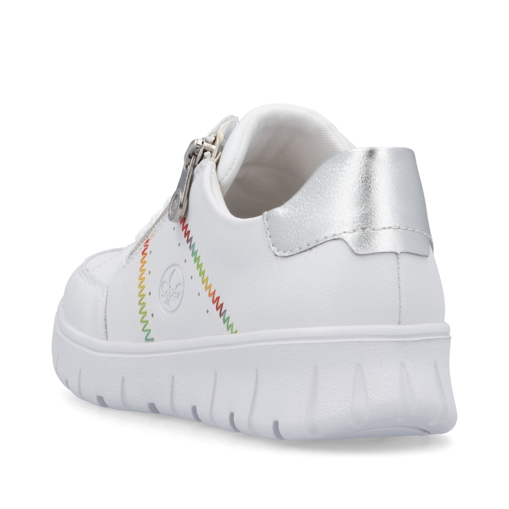 Rieker N1313 Lace Up Casual Shoe - White - image 006 |ww_colour=white|ww_order=006|