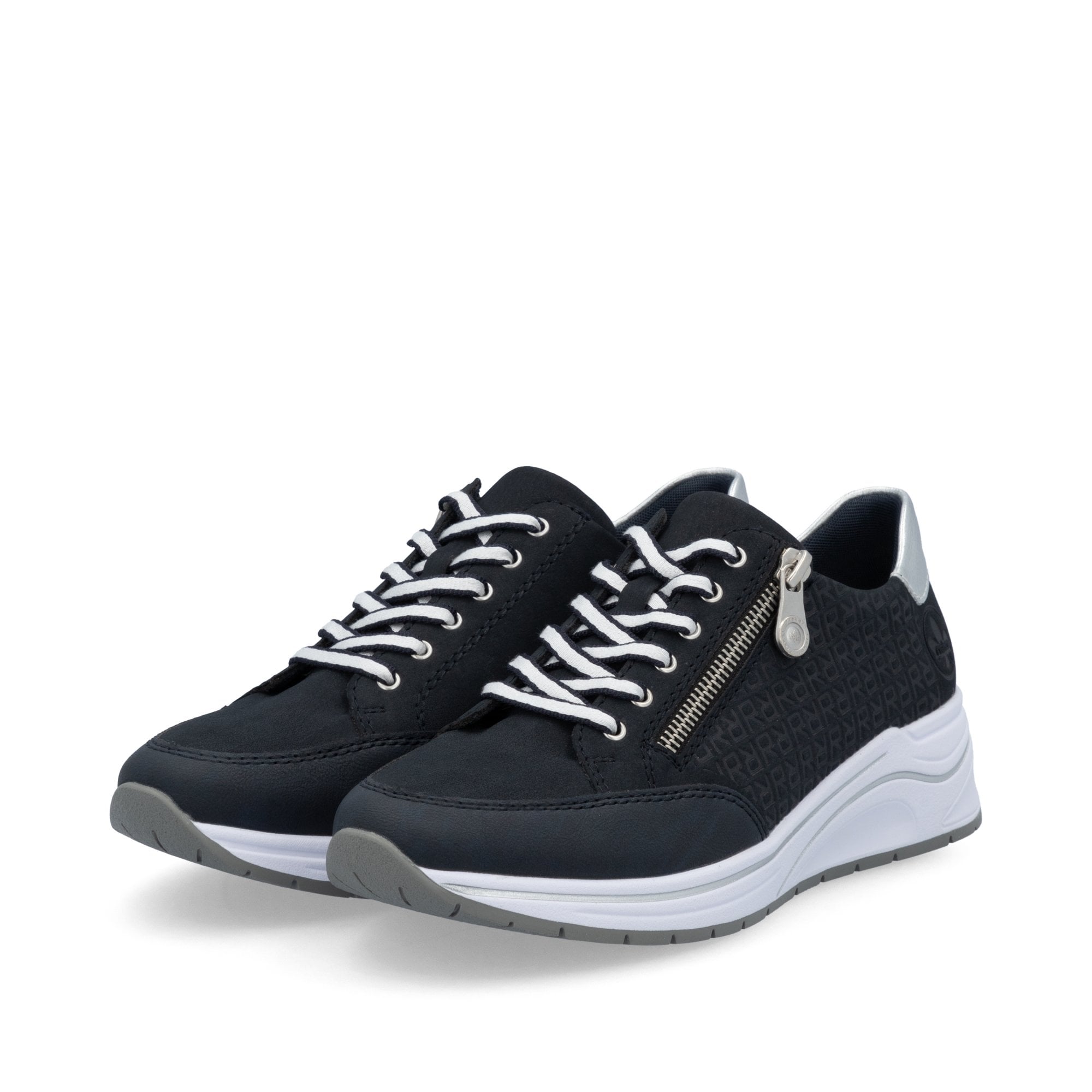 Rieker N9516 Casual Trainers - Blue - image 004 |ww_colour=blue|ww_order=004|