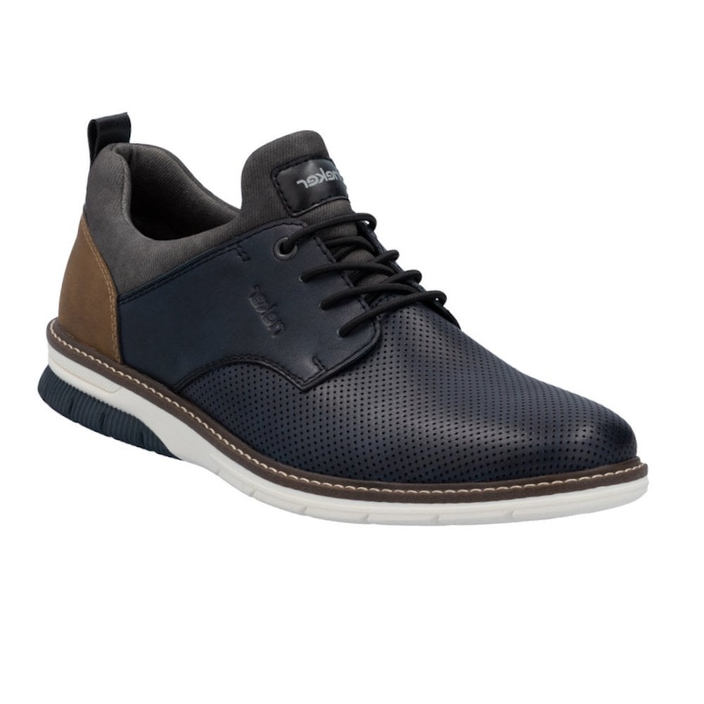 Rieker 14450 Men's Slip-on Shoe - Blue - image 001 |ww_colour=blue|ww_order=001|