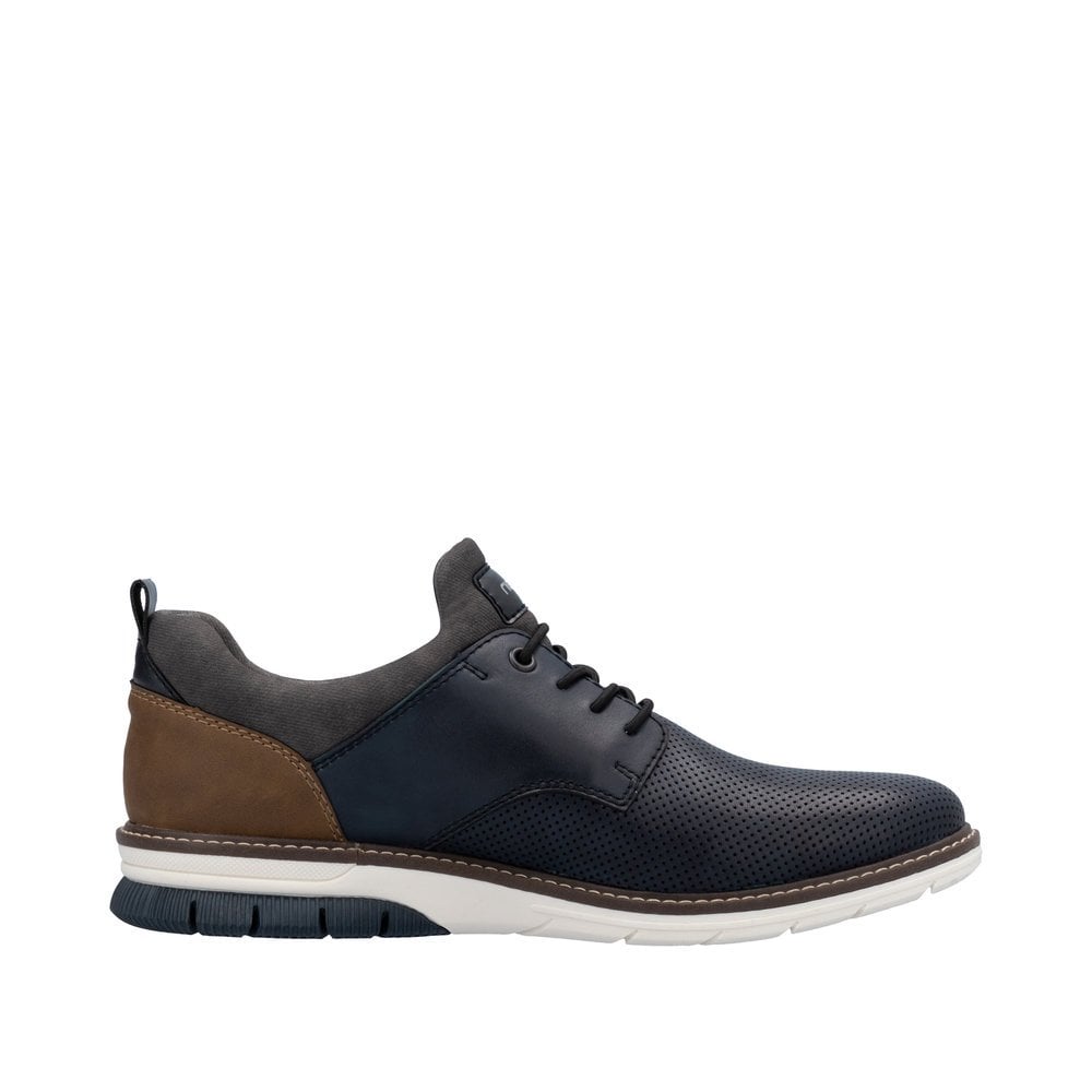 Rieker 14450 Men's Slip-on Shoe - Blue - image 003 |ww_colour=blue|ww_order=003|