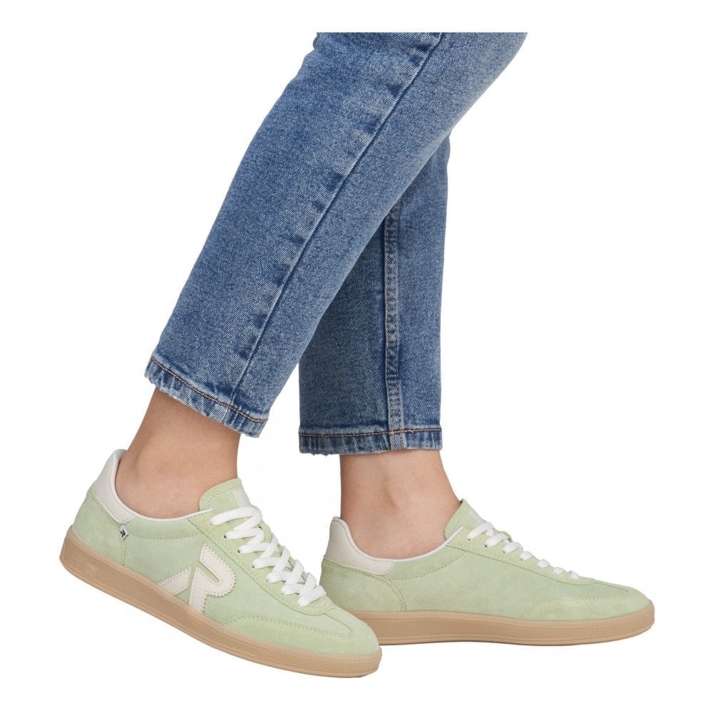 Rieker W2200 Lace Up Trainers - Mint - image 004 |ww_colour=mint|ww_order=004|