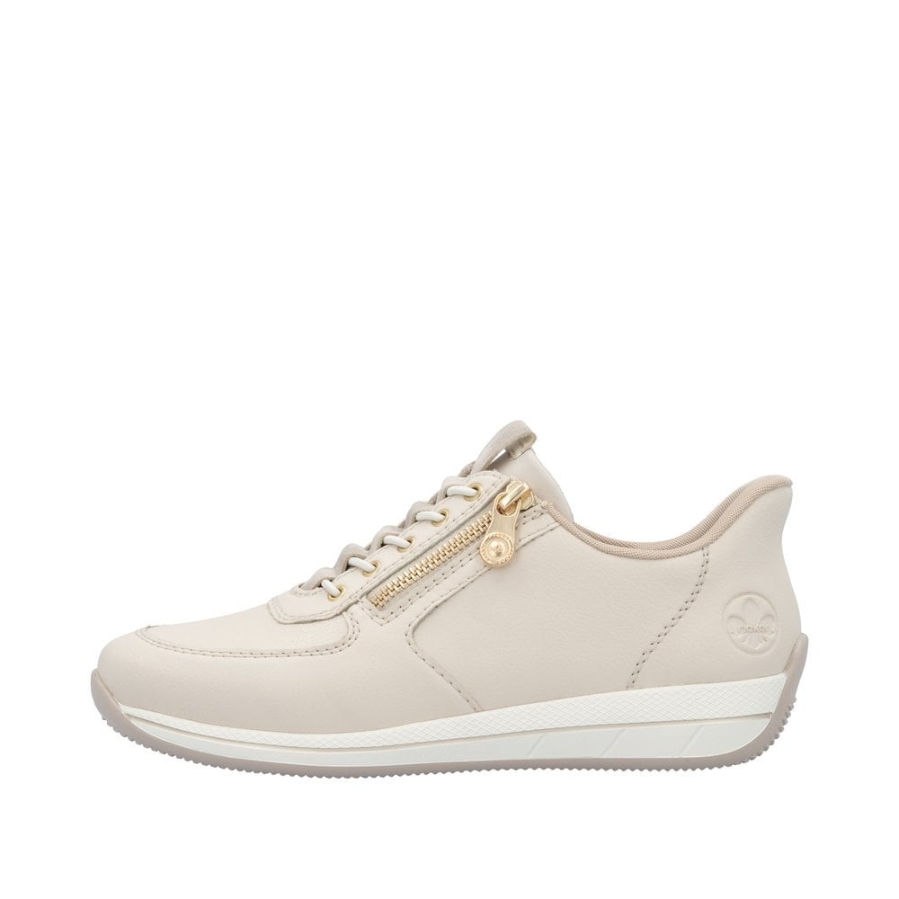 Rieker N1156 Casual Slip On Shoe - Beige - image 004 |ww_colour=beige|ww_order=004|