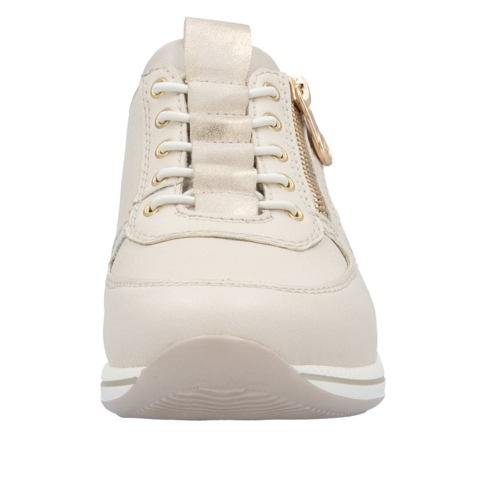 Rieker N1156 Casual Slip On Shoe - Beige - image 005 |ww_colour=beige|ww_order=005|