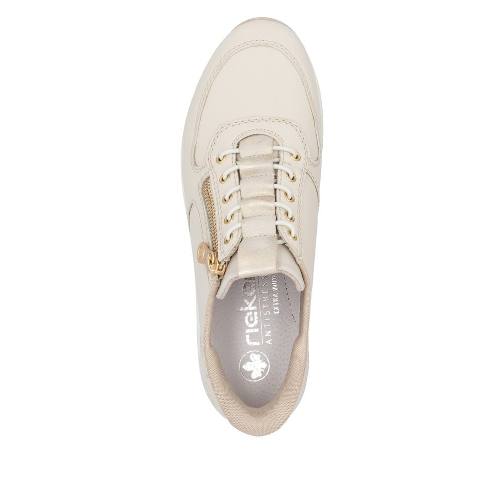 Rieker N1156 Casual Slip On Shoe - Beige - image 008 |ww_colour=beige|ww_order=008|