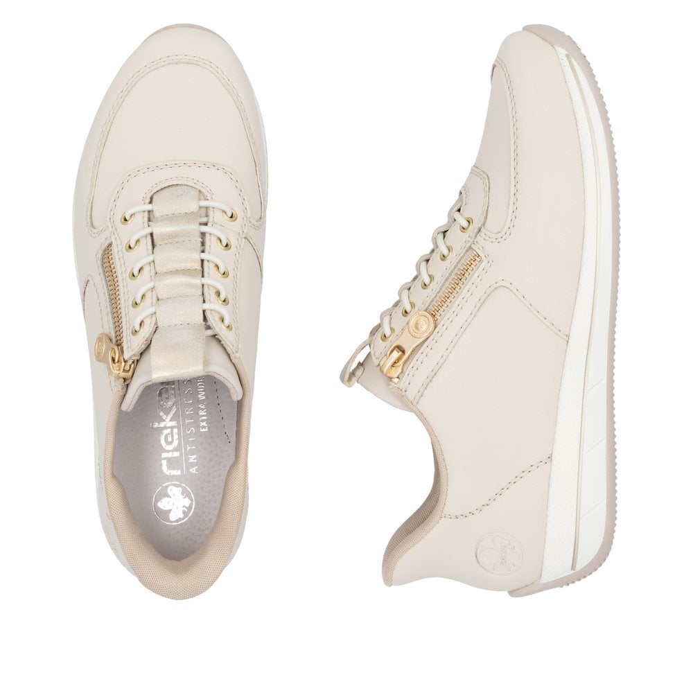 Rieker N1156 Casual Slip On Shoe - Beige - image 009 |ww_colour=beige|ww_order=009|