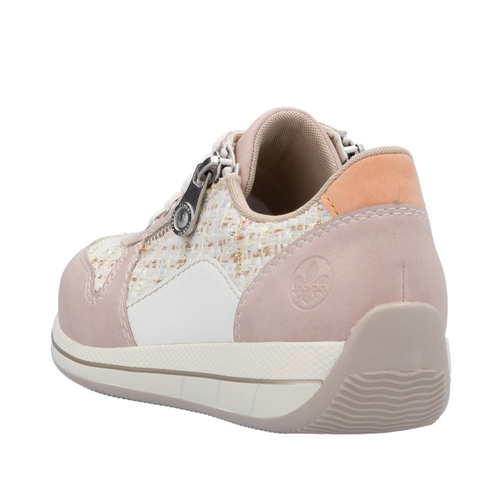 Rieker N1100 Casual Shoe - Pink - image 004 |ww_colour=pink|ww_order=004|