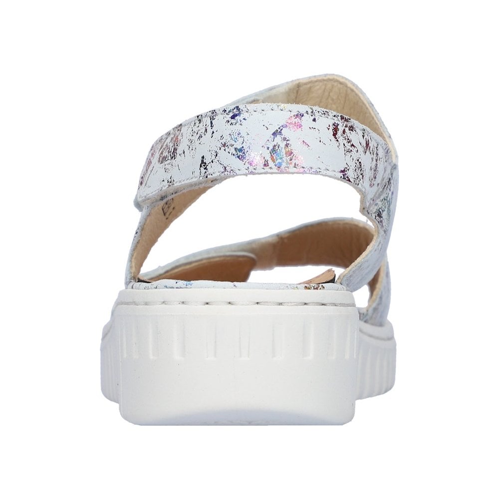Waldlaufer 955001 Willow Adjustable Sandal - White Multi - image 005 |ww_colour=white-multi|ww_order=005|