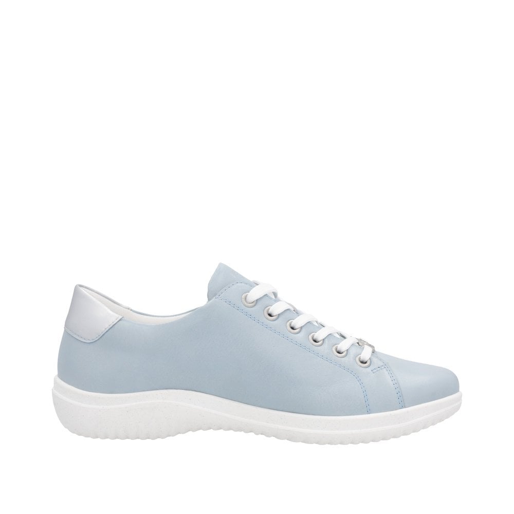Remonte D1E03 Lace Up/ Zip Casual Shoe - Blue - image 005 |ww_colour=blue|ww_order=005|