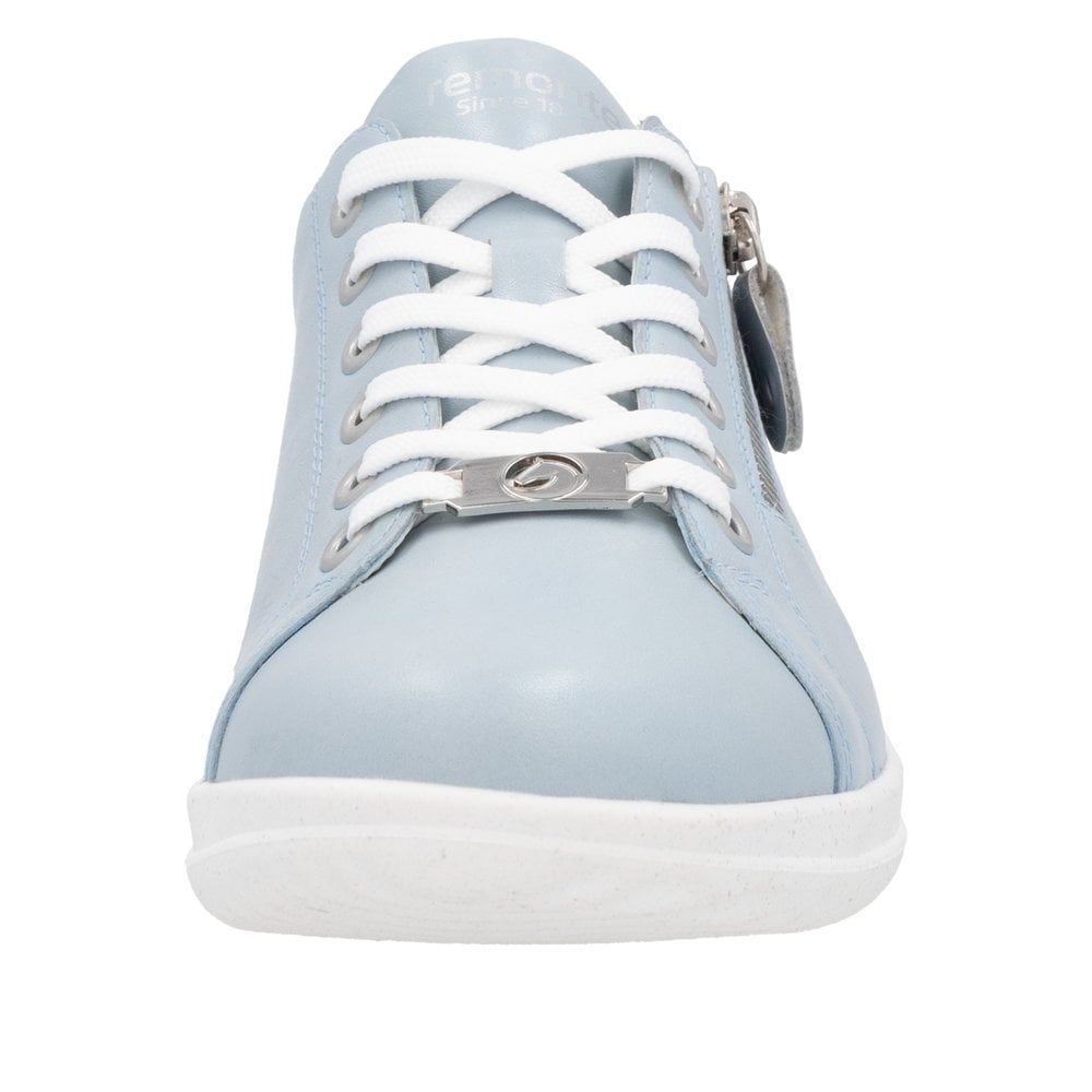Remonte D1E03 Lace Up/ Zip Casual Shoe - Blue - image 008 |ww_colour=blue|ww_order=008|