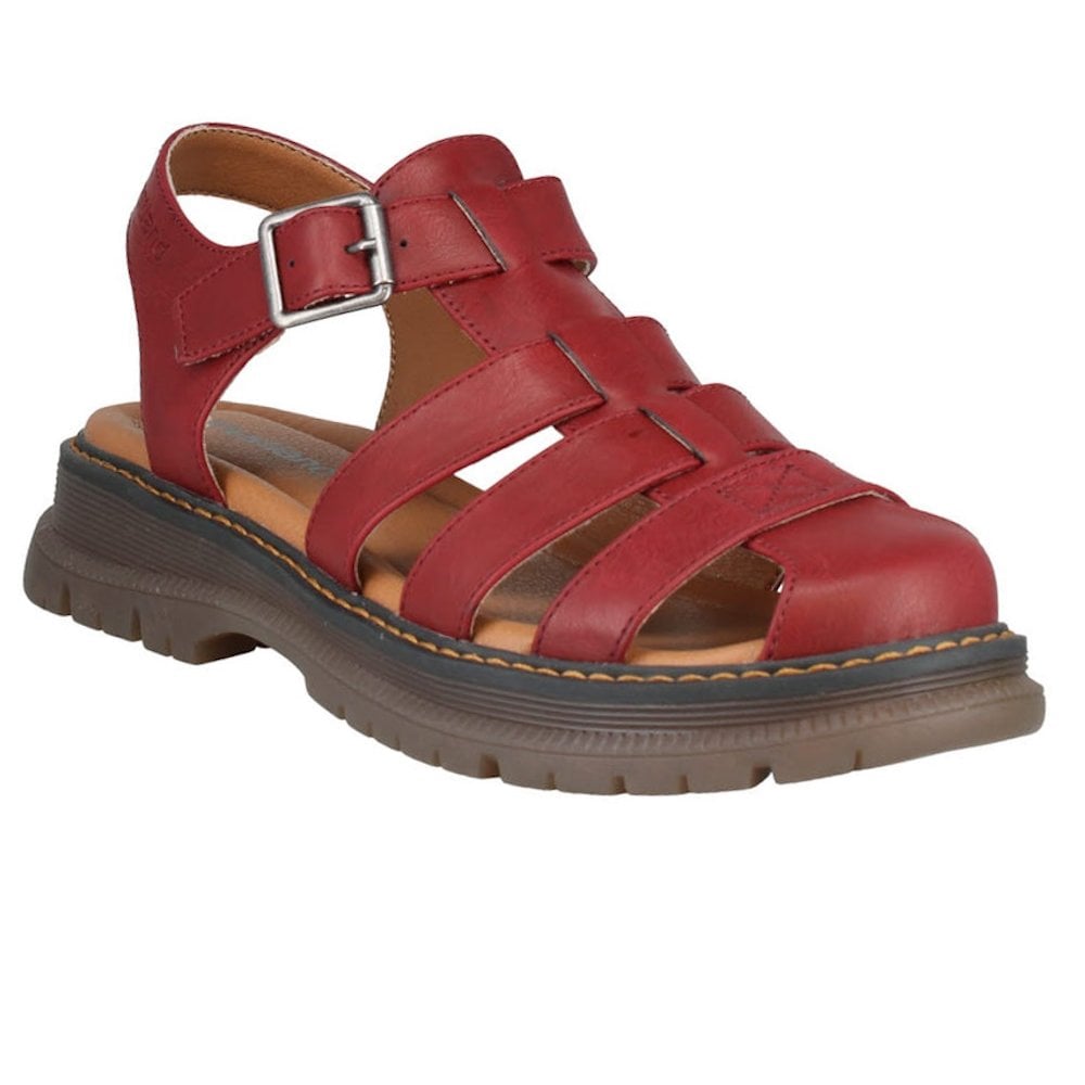 Westland by Josef Seibel Peyton 09 Vegan Sandal - Red - image 001 |ww_colour=red|ww_order=001|