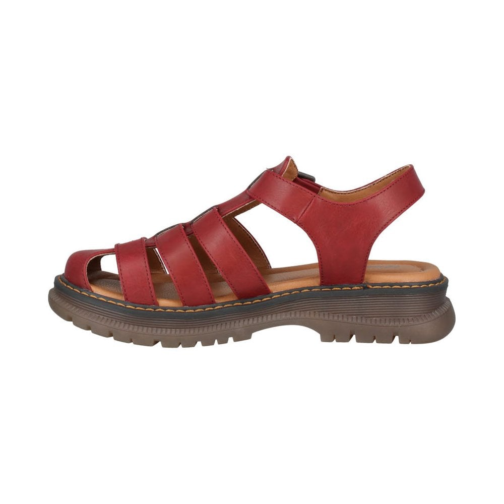 Westland by Josef Seibel Peyton 09 Vegan Sandal - Red - image 004 |ww_colour=red|ww_order=004|