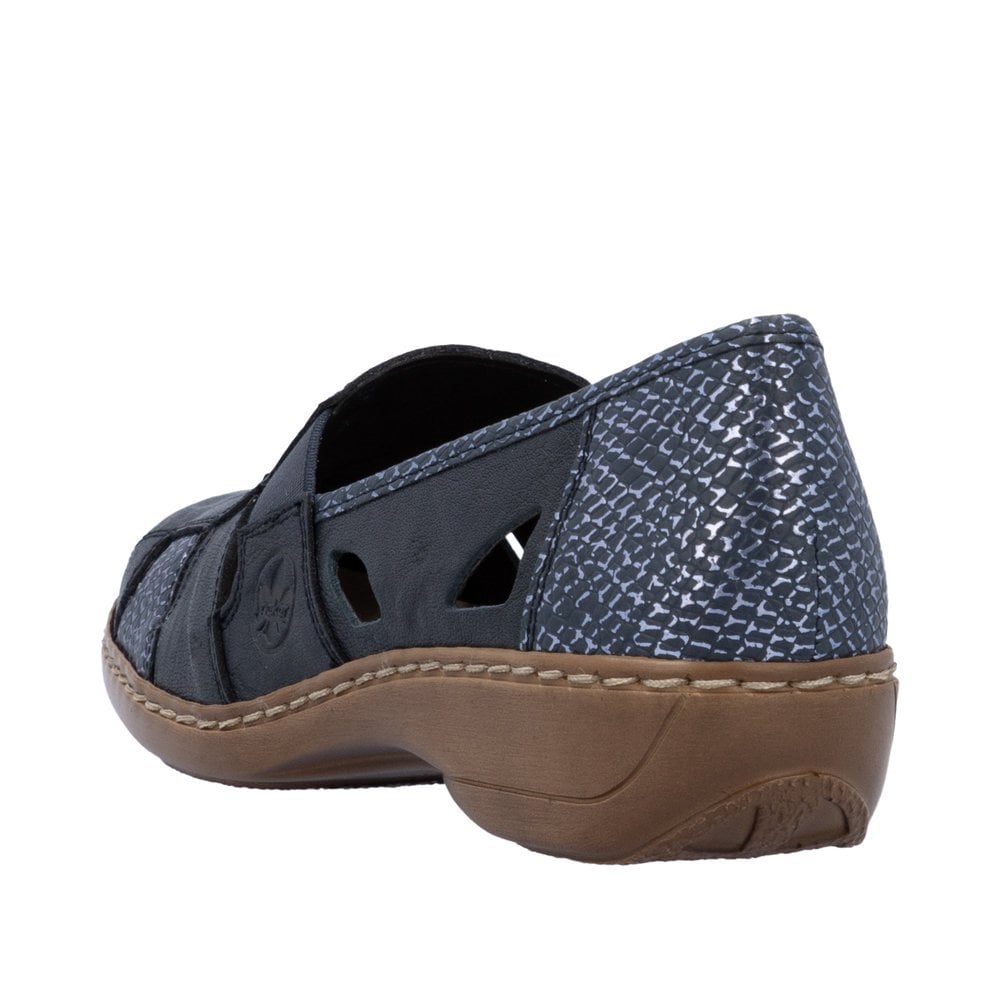 Rieker Doris 41385 Shoe - Blue - image 004 |ww_colour=blue|ww_order=004|