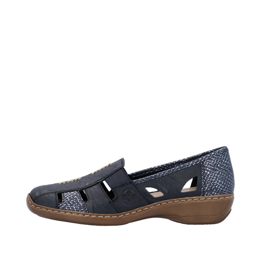 Rieker Doris 41385 Shoe - Blue - image 005 |ww_colour=blue|ww_order=005|