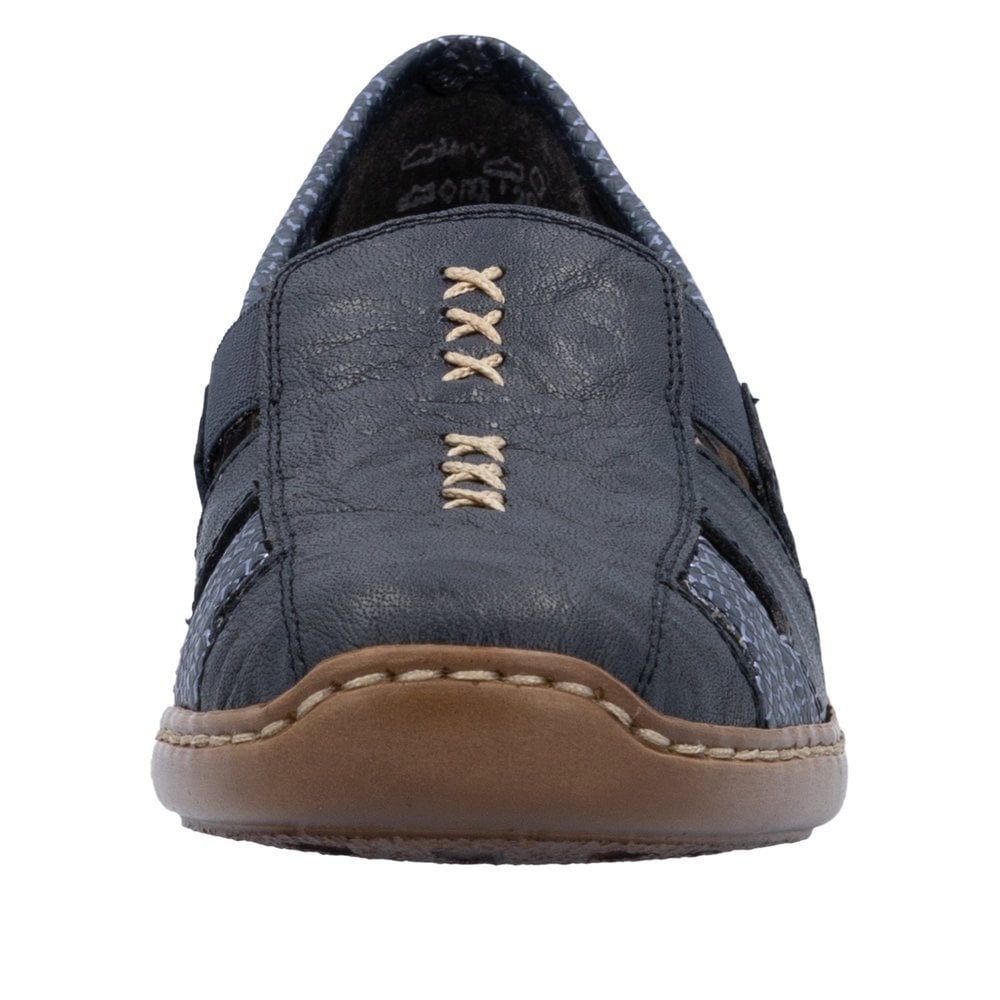 Rieker Doris 41385 Shoe - Blue - image 006 |ww_colour=blue|ww_order=006|