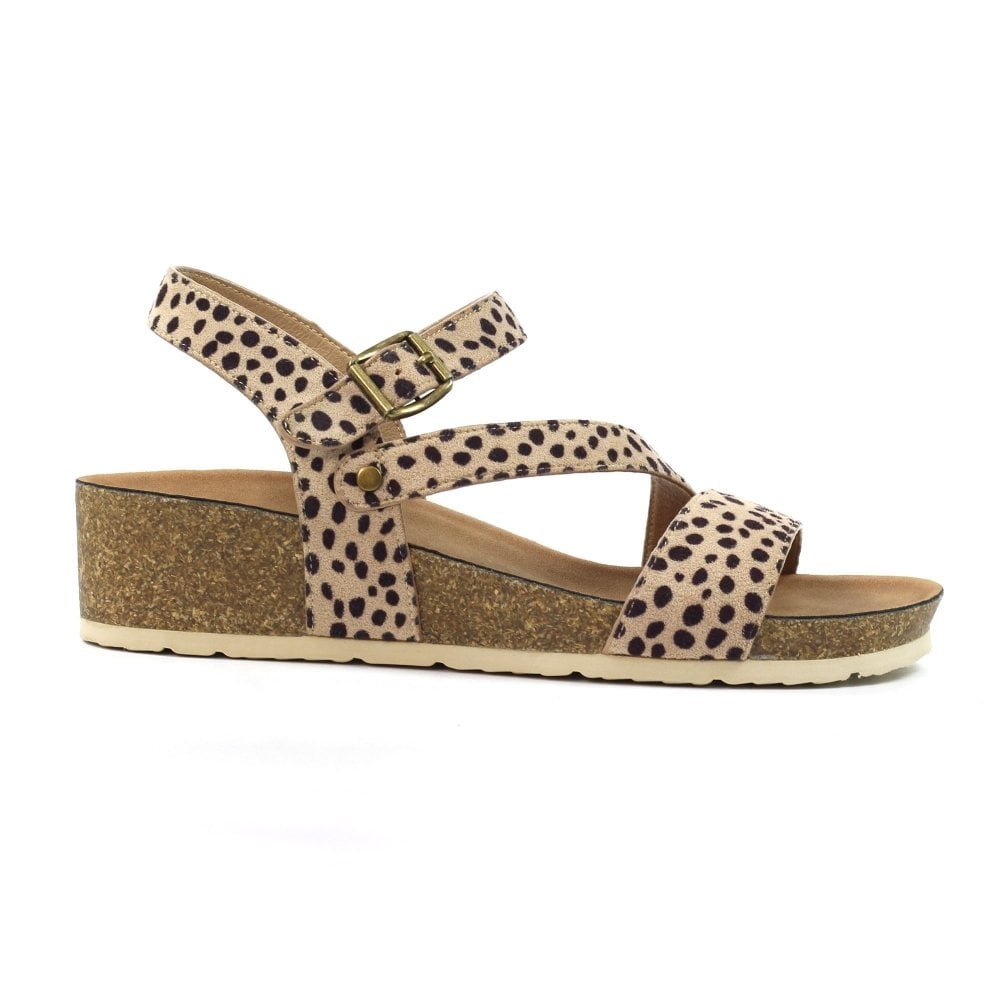 Lunar Muster Wedge Sandal - Ocelot - image 002 |ww_colour=ocelot|ww_order=002|