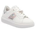 Rieker W1202 Ladies Lace-up - White Combi - image 001 |ww_colour=white-combi|ww_order=001|