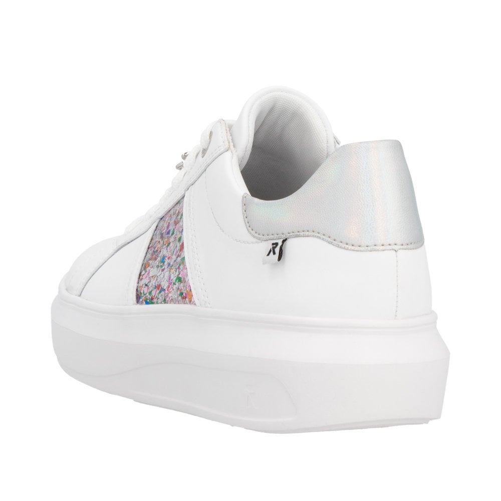 Rieker W1202 Ladies Lace-up - White Combi - image 007 |ww_colour=white-combi|ww_order=007|