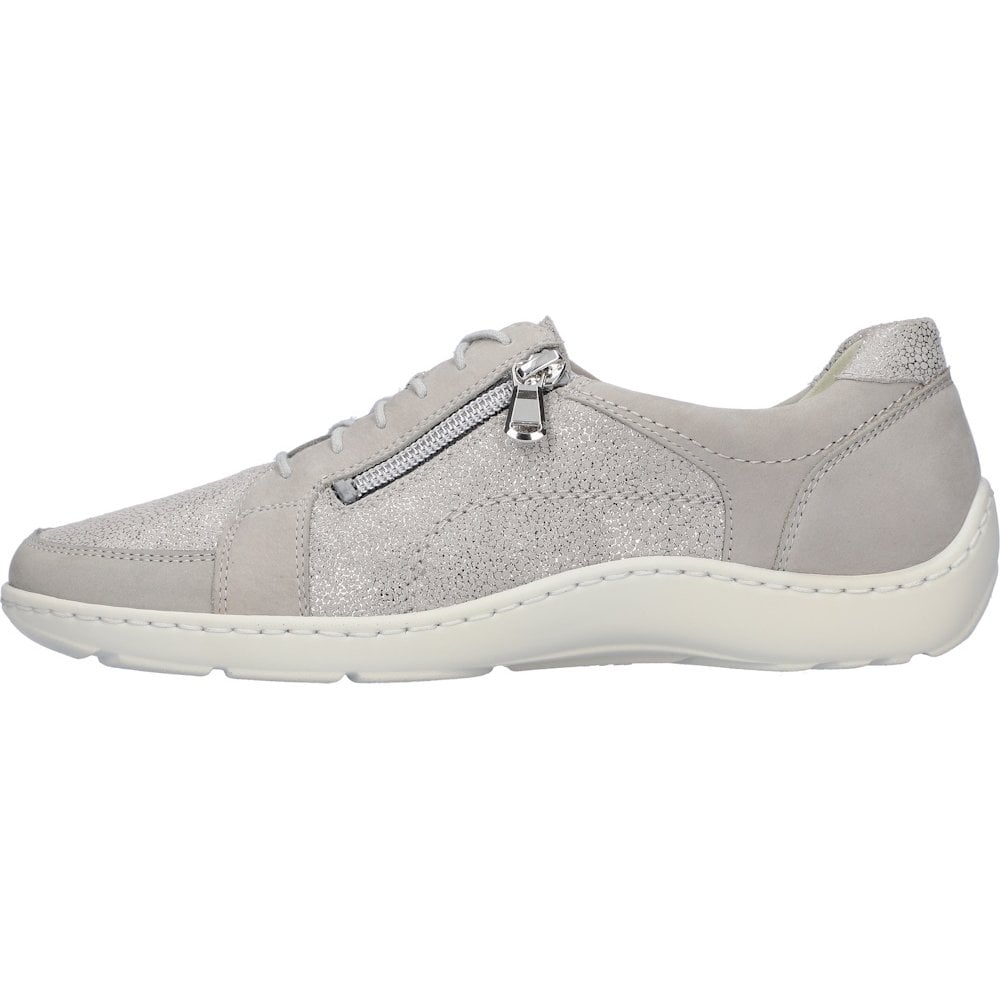 Waldlaufer Henni Lace Up Shoe - Stein - image 002 |ww_colour=stein|ww_order=002|