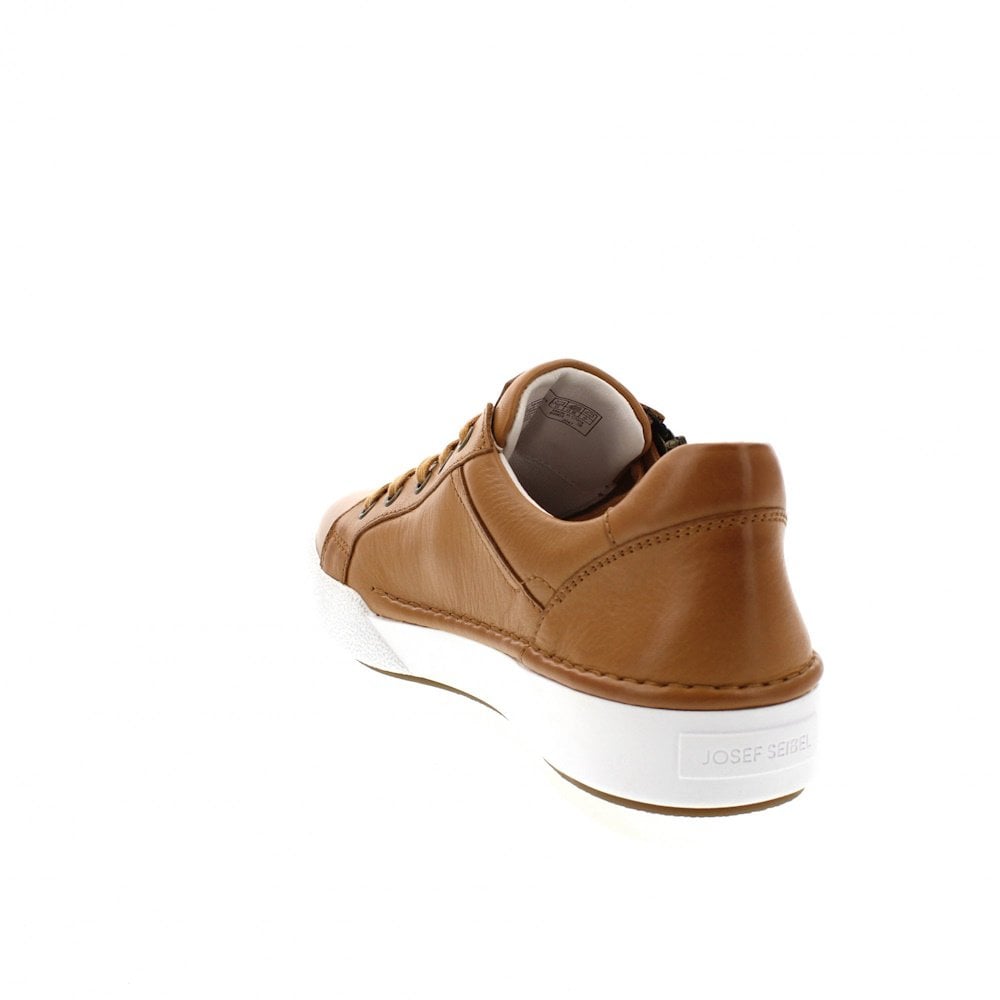 Josef Seibel Claire 03 Lace/Zip up Trainer - Camel - image 003 |ww_colour=camel|ww_order=003|