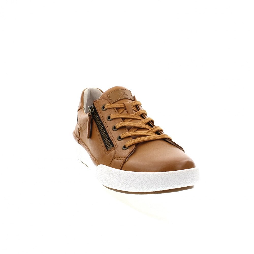 Josef Seibel Claire 03 Lace/Zip up Trainer - Camel - image 005 |ww_colour=camel|ww_order=005|