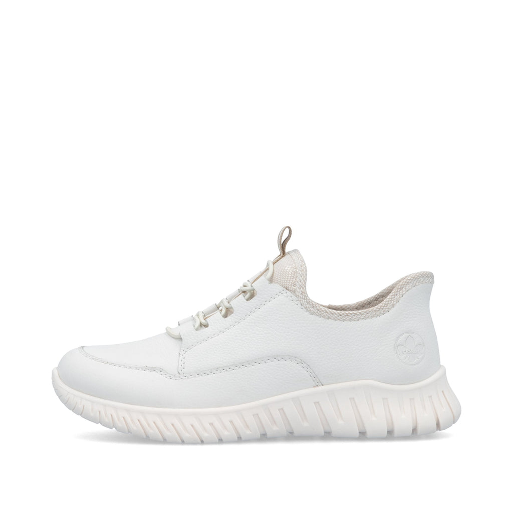 Rieker Slip On Casual Summer Shoe - White - image 008 |ww_colour=white|ww_order=008|