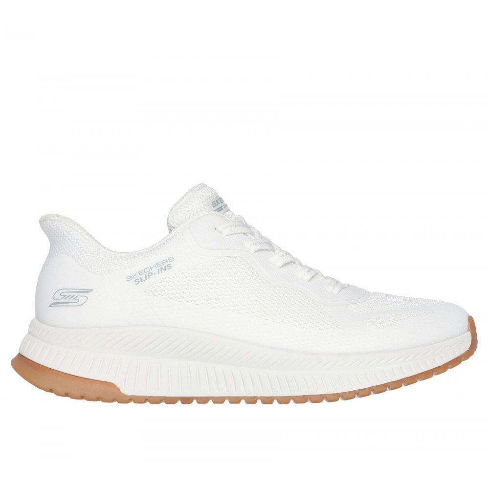 Skechers Slip-ins: BOBS Staple Look Trainers - White - image 002 |ww_colour=white|ww_order=002|