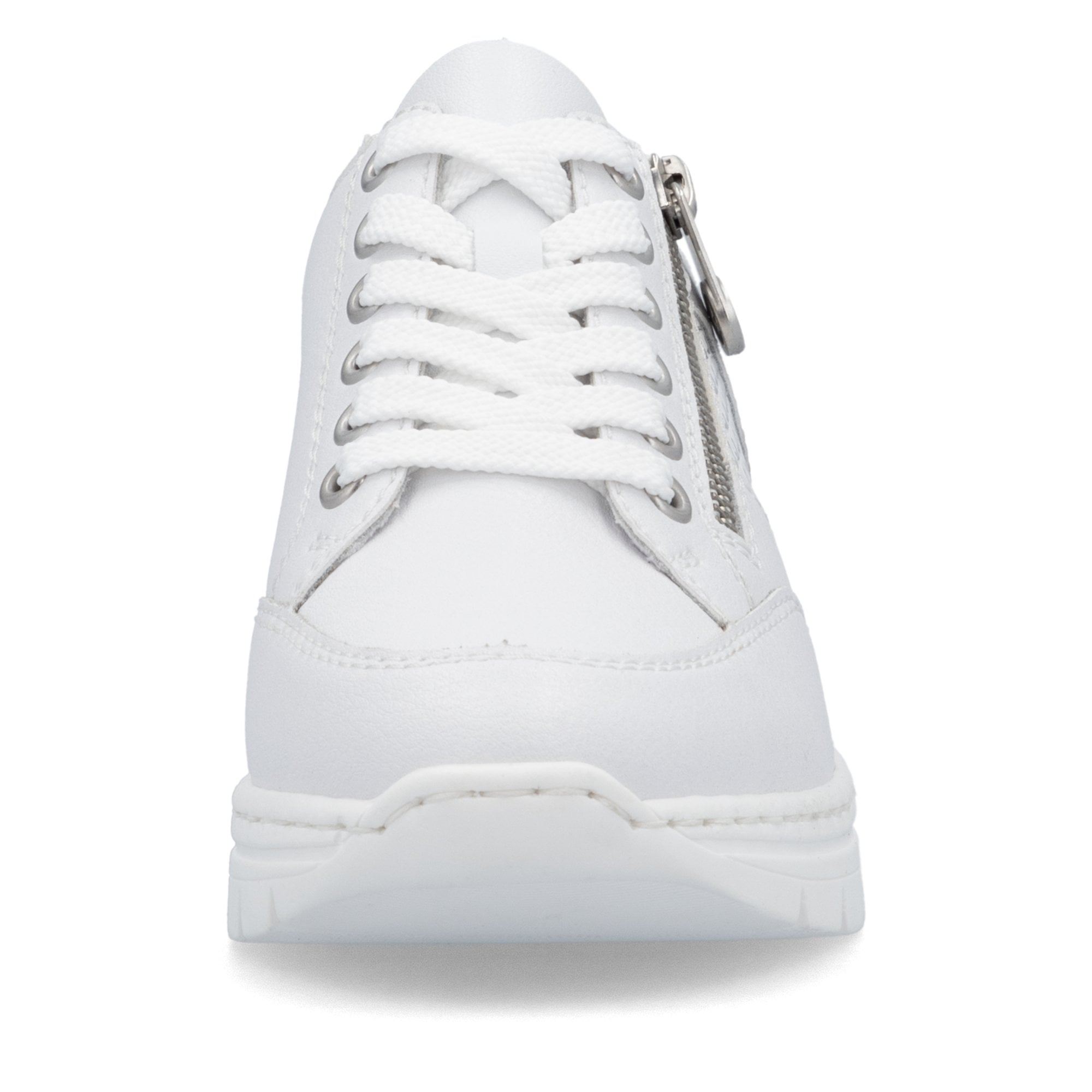 Rieker N8322 Lace/Zip up Casual Shoe - White - image 002 |ww_colour=white|ww_order=002|