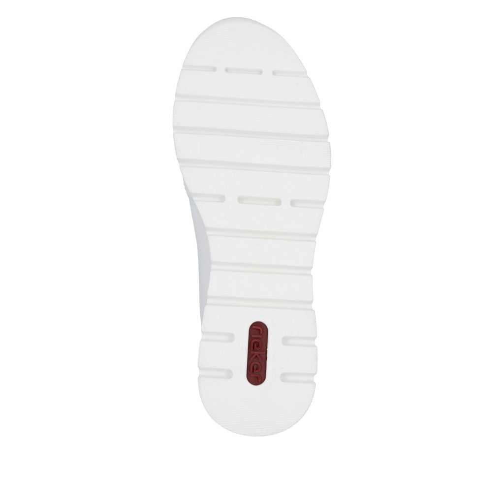 Rieker N8322 Lace/Zip up Casual Shoe - White - image 005 |ww_colour=white|ww_order=005|