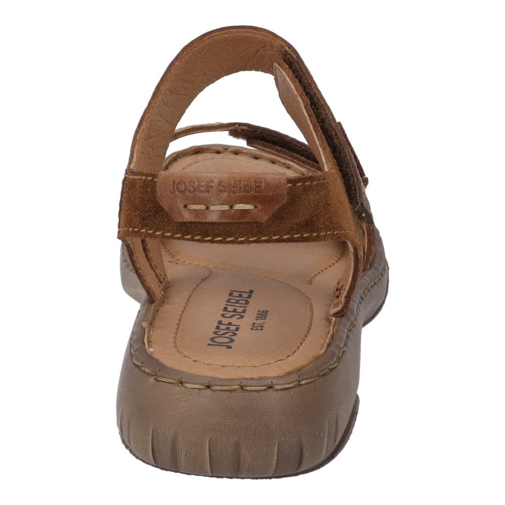 Josef Seibel Debra 58 Leather Sandal - Brandy - image 005 |ww_colour=brandy|ww_order=005|