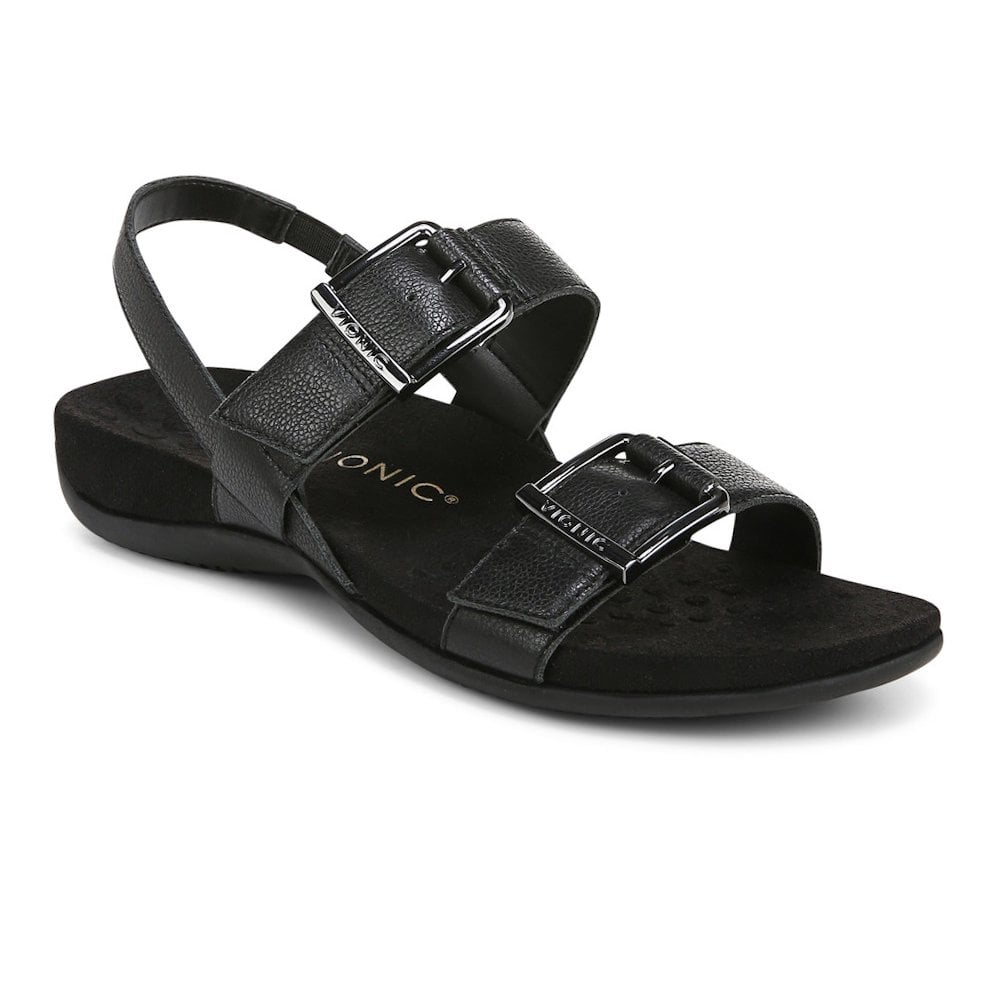 Vionic Reese Wide Fit Slingback Sandal - Black - image 001 |ww_colour=black|ww_order=001|