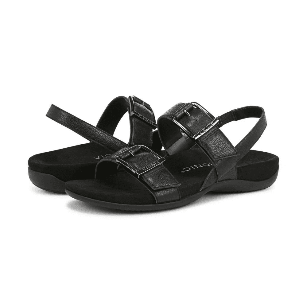 Vionic Reese Wide Fit Slingback Sandal - Black - image 003 |ww_colour=black|ww_order=003|