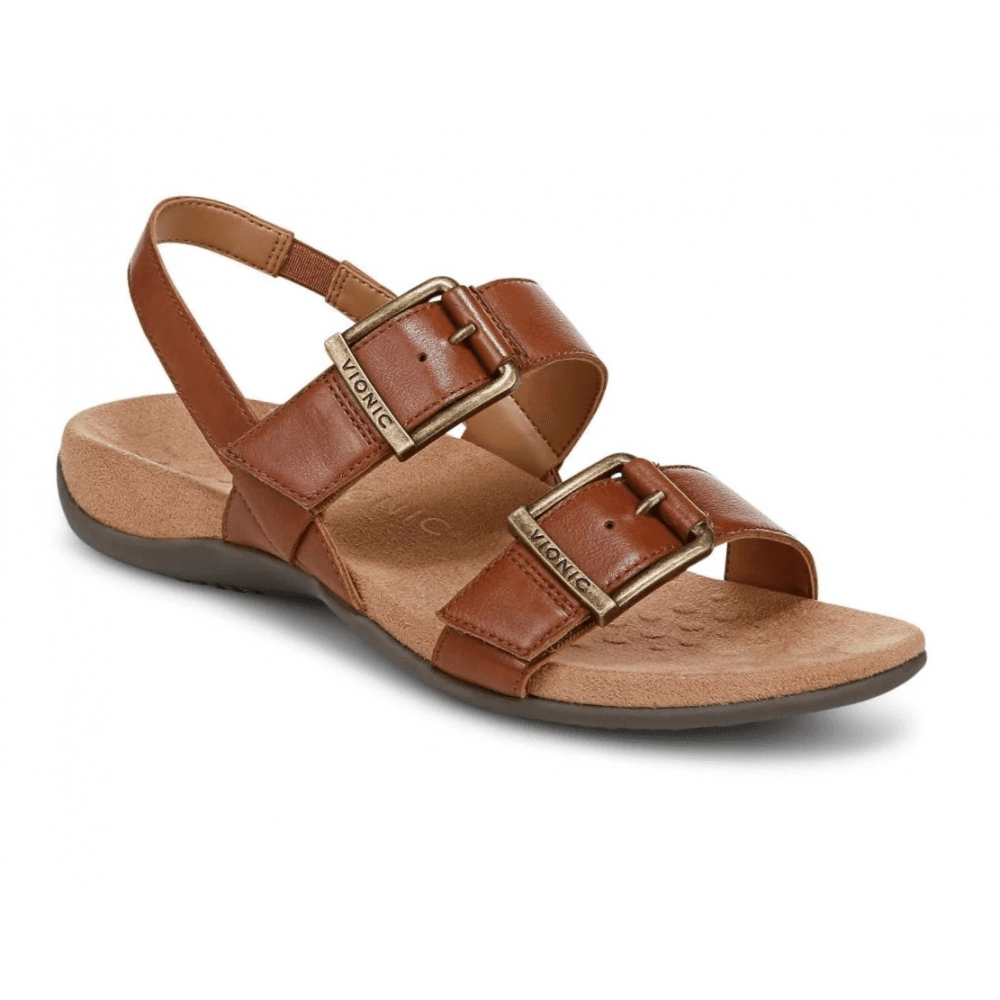 Vionic Reese Wide Fit Slingback Sandal - Tan - image 001 |ww_colour=tan|ww_order=001|