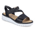 Rieker V1364 Double Strap Sandal - Black - image 001 |ww_colour=black|ww_order=001|