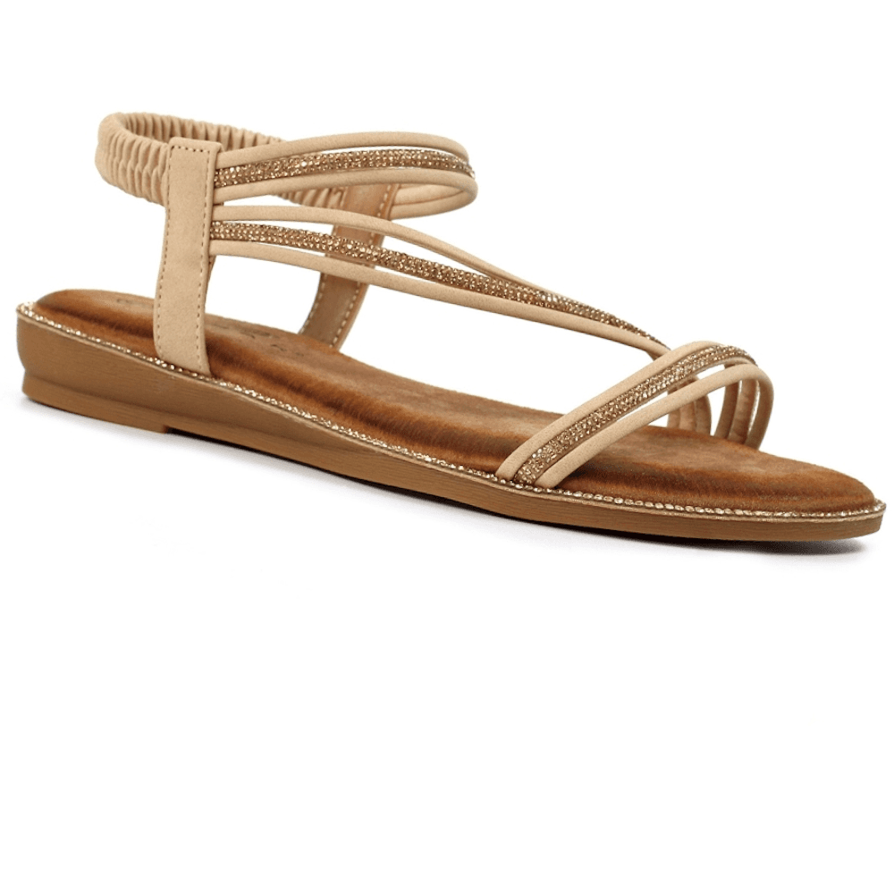 Lunar Aruba Sandal - Beige Patent - image 001 |ww_colour=beige-patent|ww_order=001|