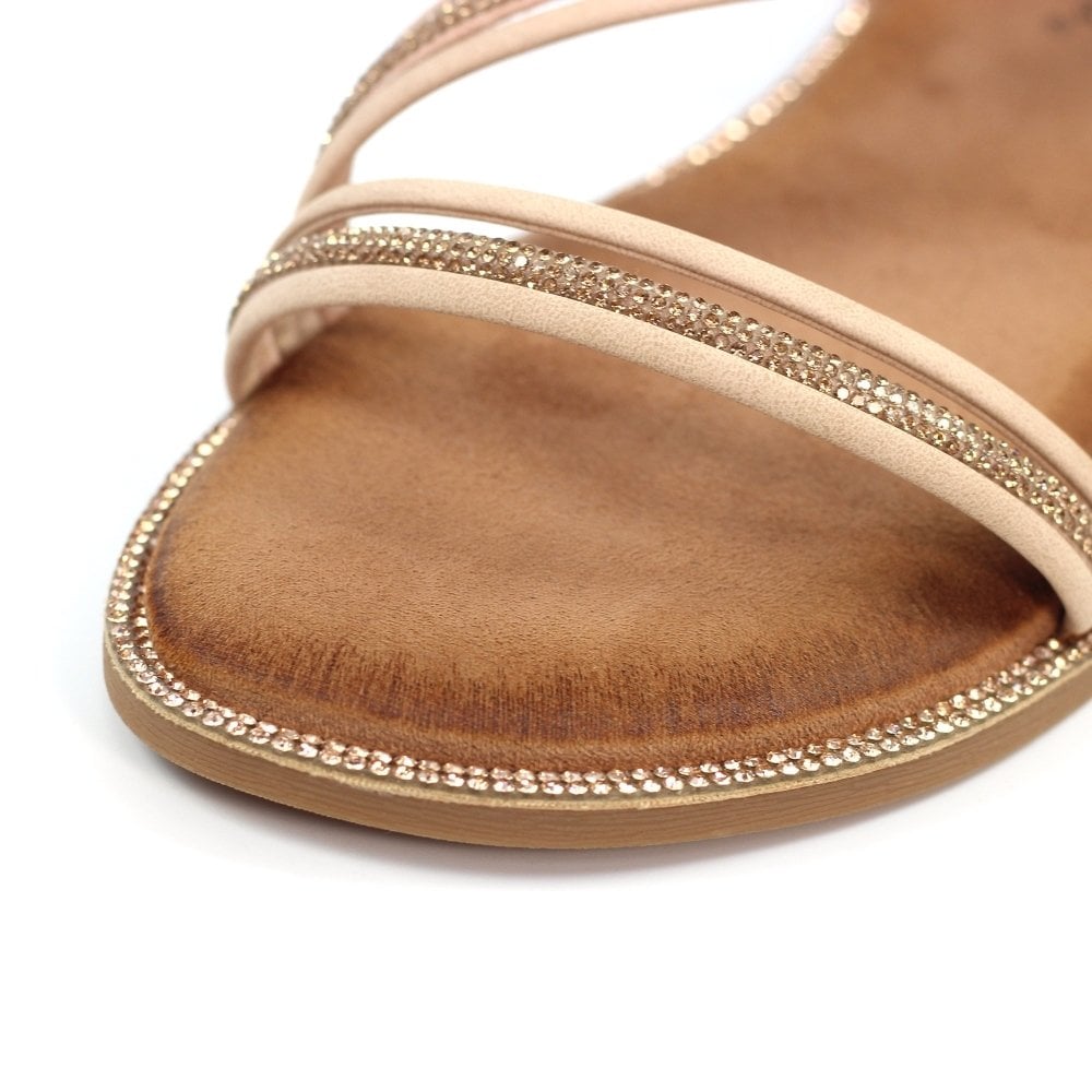 Lunar Aruba Sandal - Beige Patent - image 002 |ww_colour=beige-patent|ww_order=002|