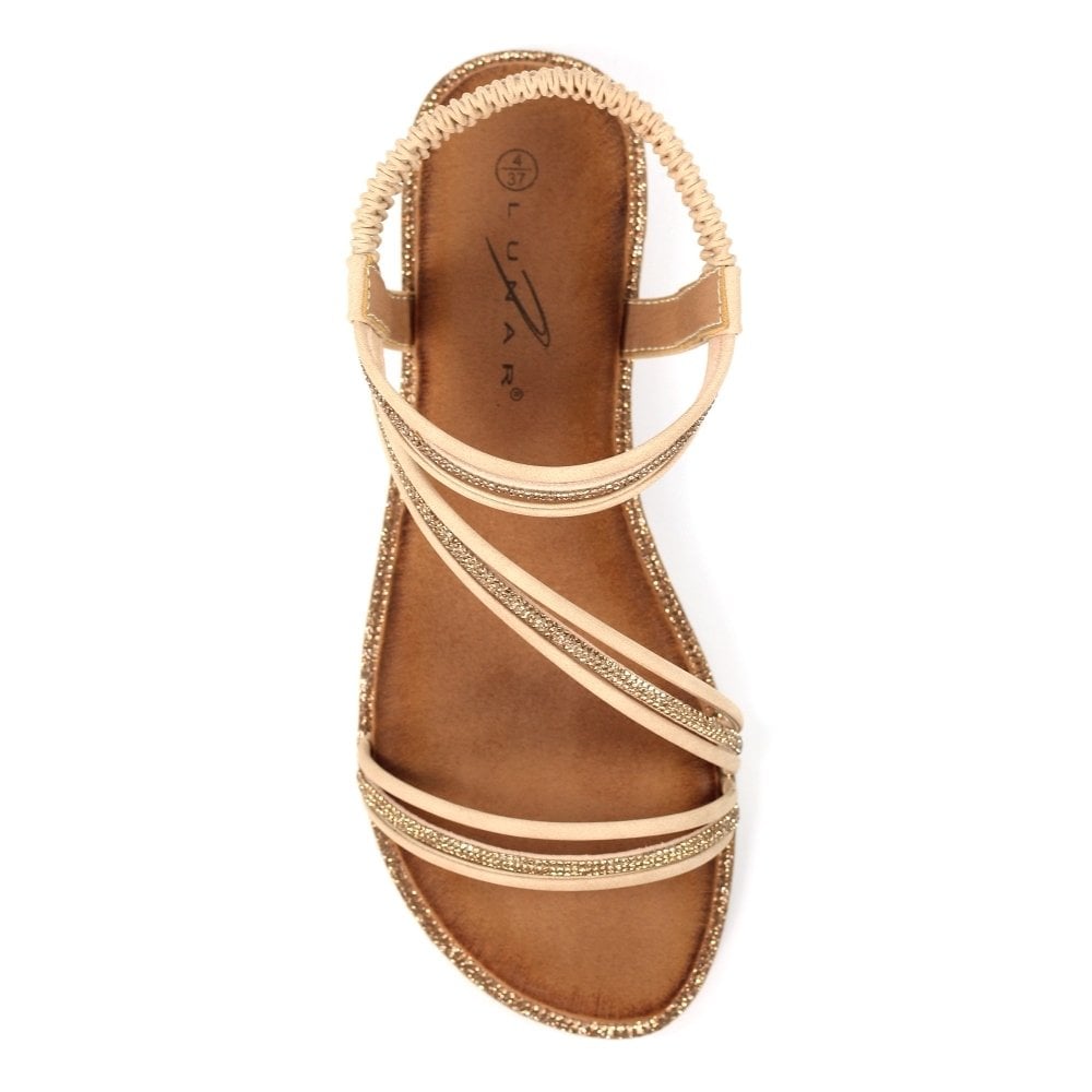 Lunar Aruba Sandal - Beige Patent - image 005 |ww_colour=beige-patent|ww_order=005|