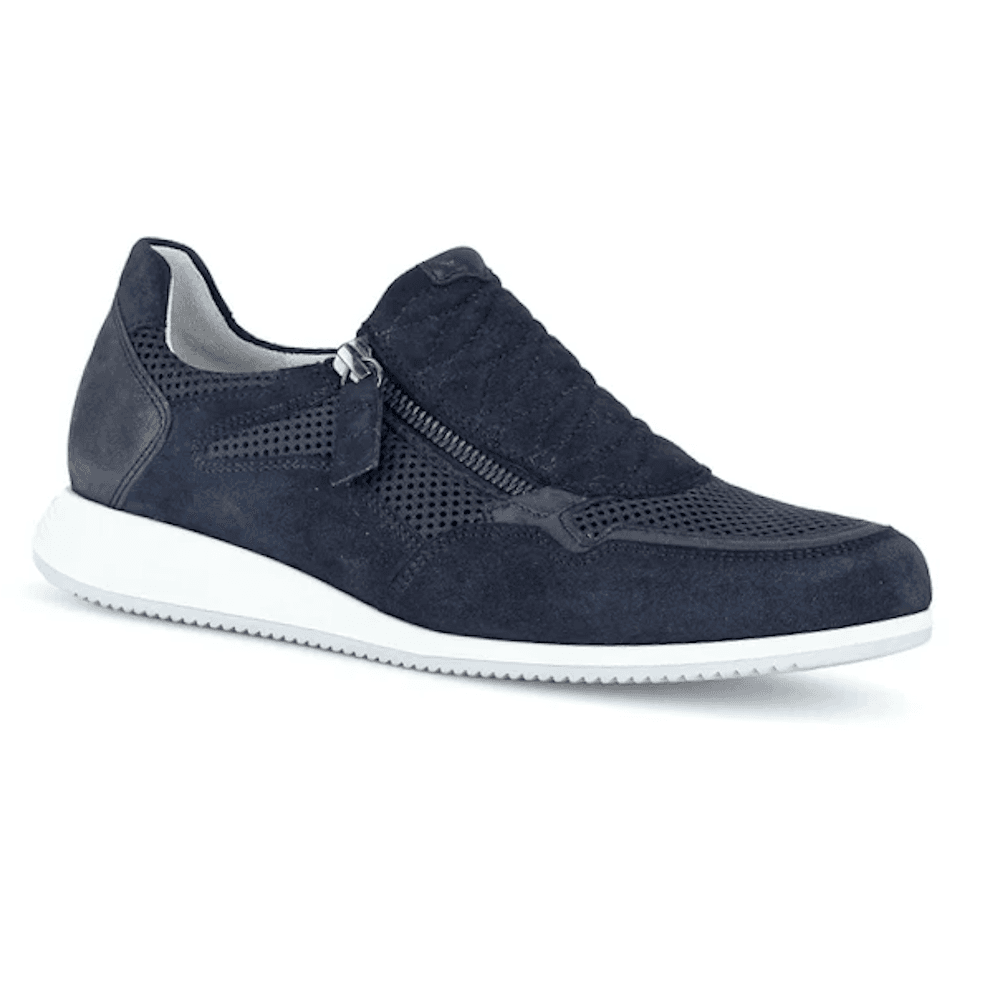 Gabor New Janis Zip-up Trainer - Night Blue - image 001 |ww_colour=night-blue|ww_order=001|