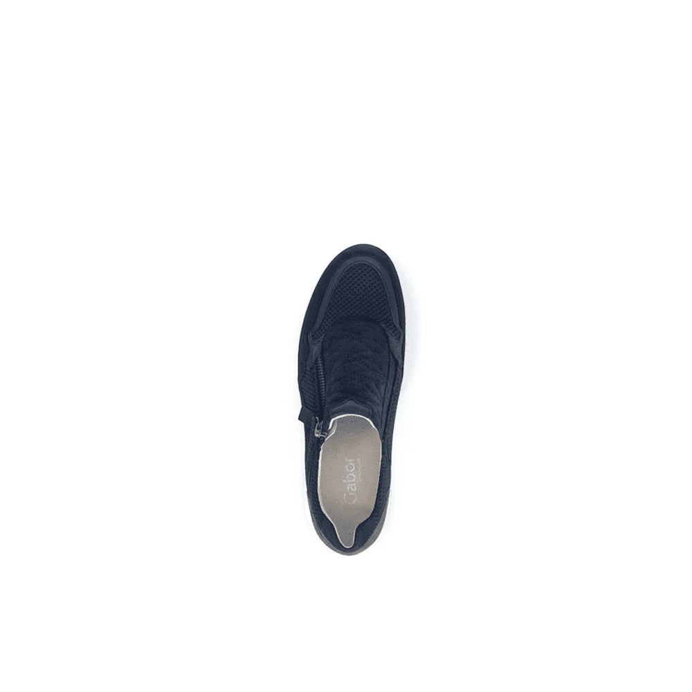 Gabor New Janis Zip-up Trainer - Night Blue - image 002 |ww_colour=night-blue|ww_order=002|