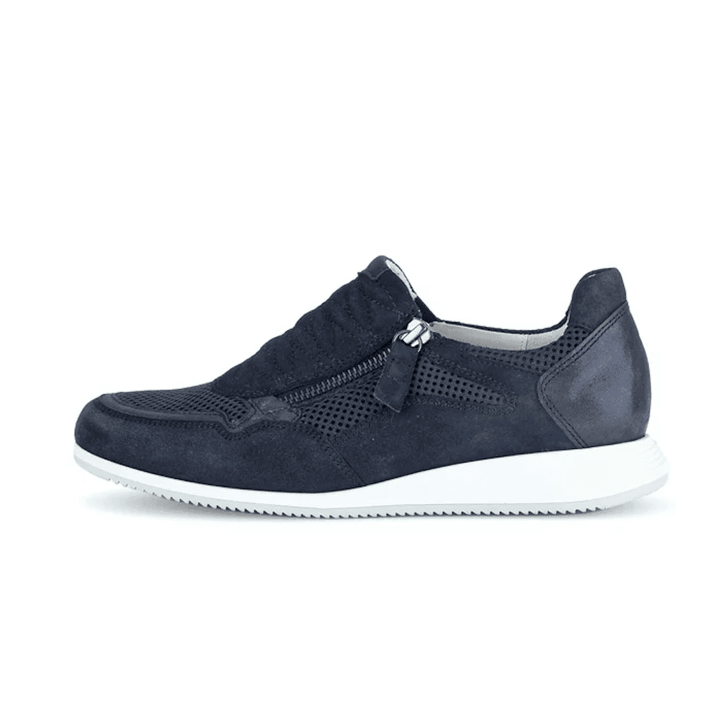 Gabor New Janis Zip-up Trainer - Night Blue - image 004 |ww_colour=night-blue|ww_order=004|